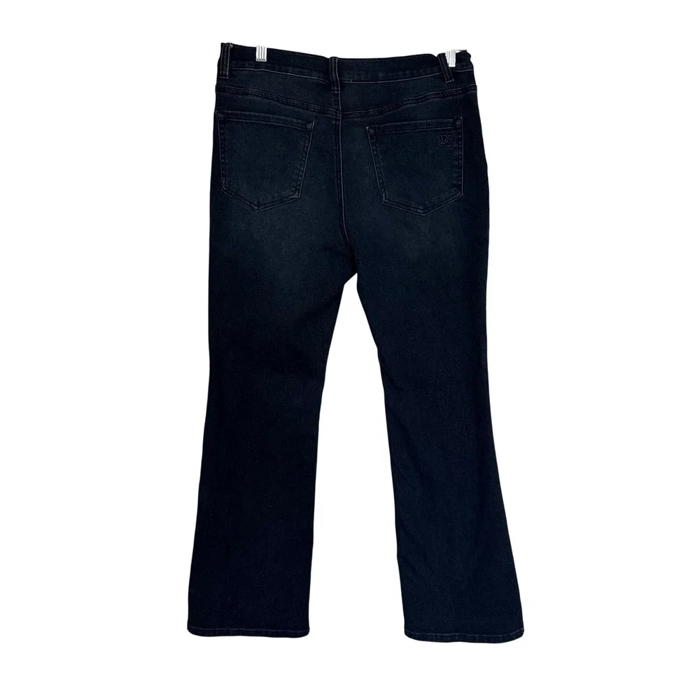JD2‎ INC International Concepts Womens Dark Wash Straight Jeans  Size 12P Y2K